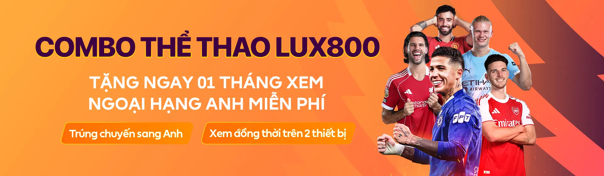 Banner Combo Thể thao Lux800